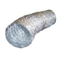 Aluminum Insulation (non-insulation) Flexible Duct for HVAC Ventilation Air Duct